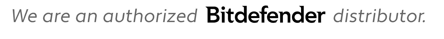 We are an authorized Bitdefender distributor.