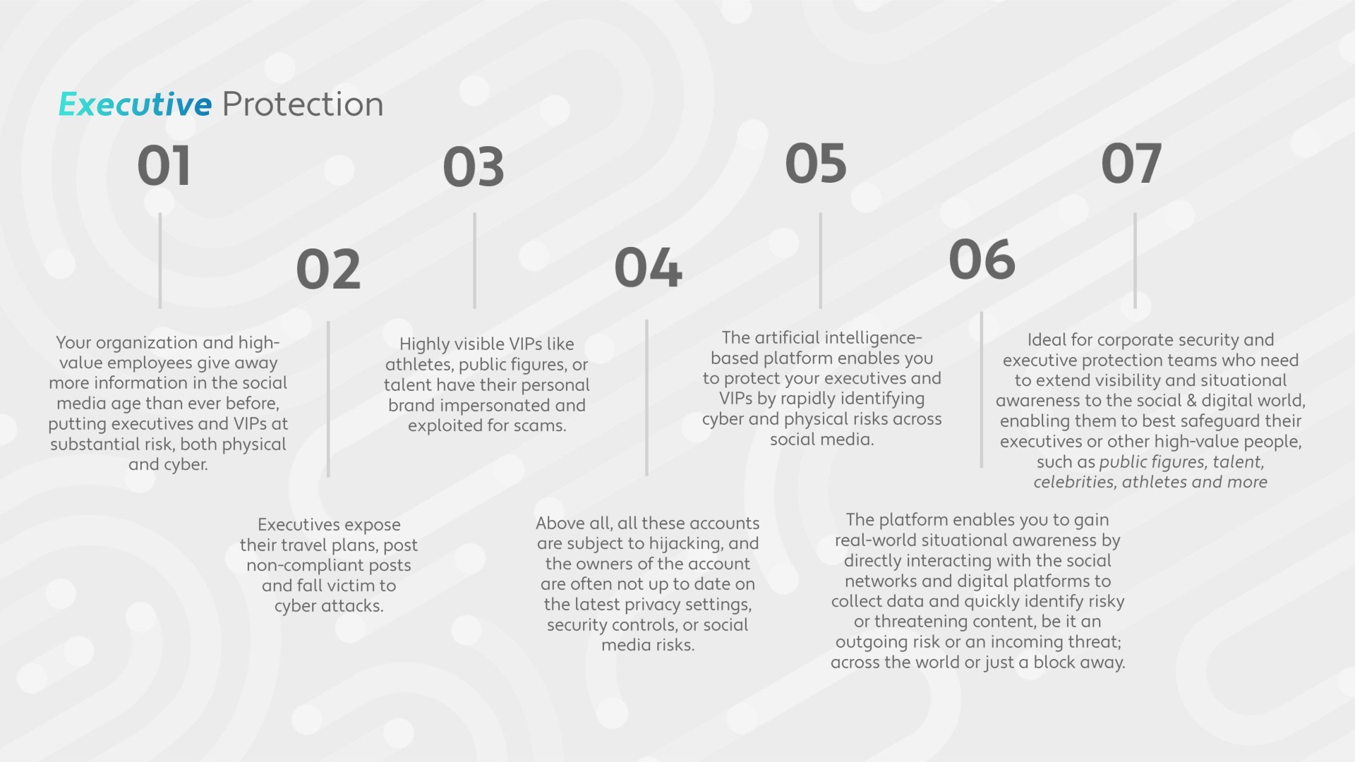 Takedown and remediation services.