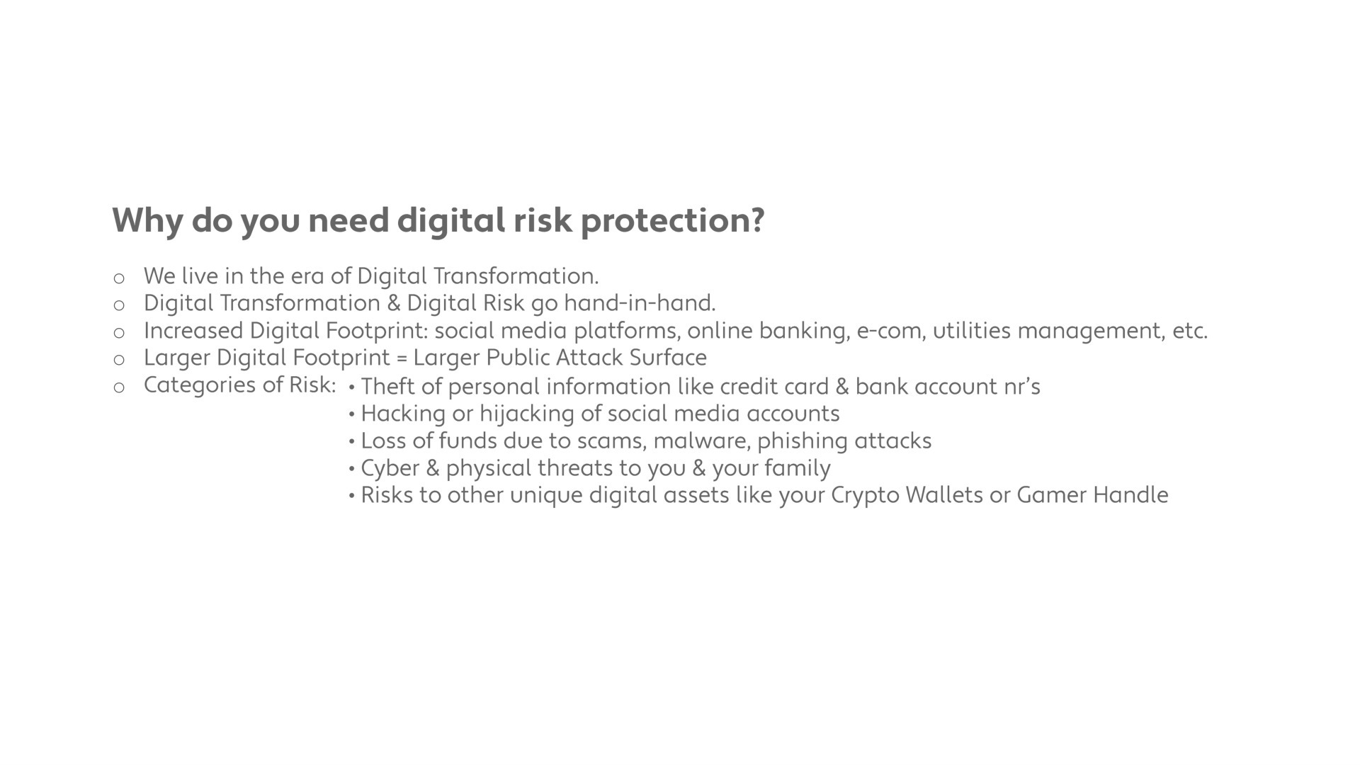 DigiGuard for Consumers — protection overview.