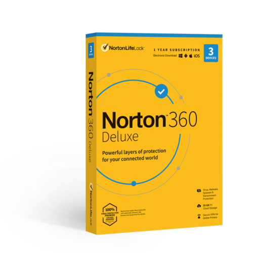 DigiProtect Home: Norton 360 Deluxe (3 Devices)