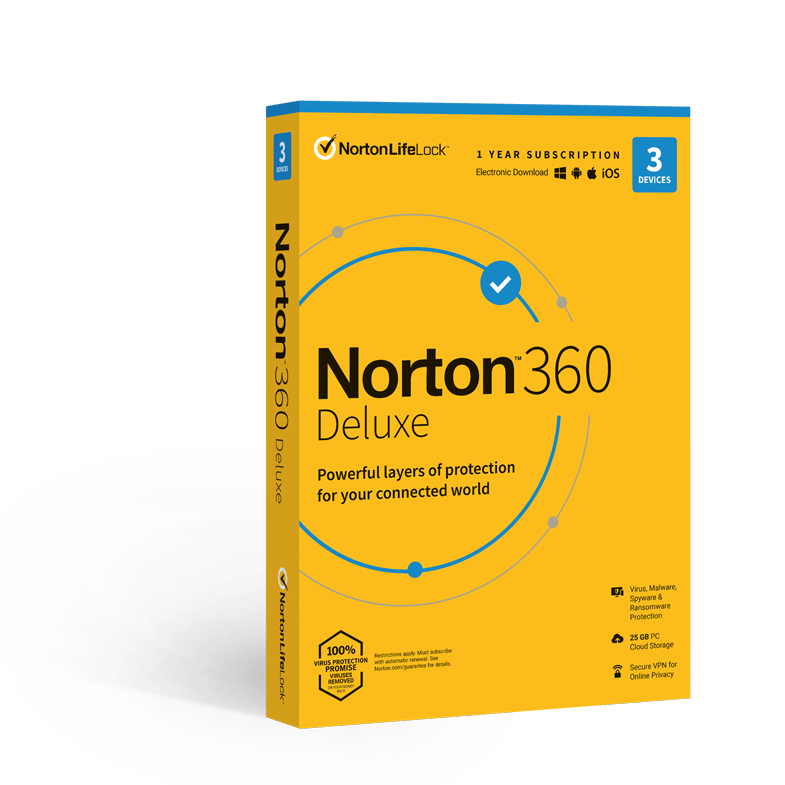 DigiProtect Norton 360 Deluxe 3 Devices