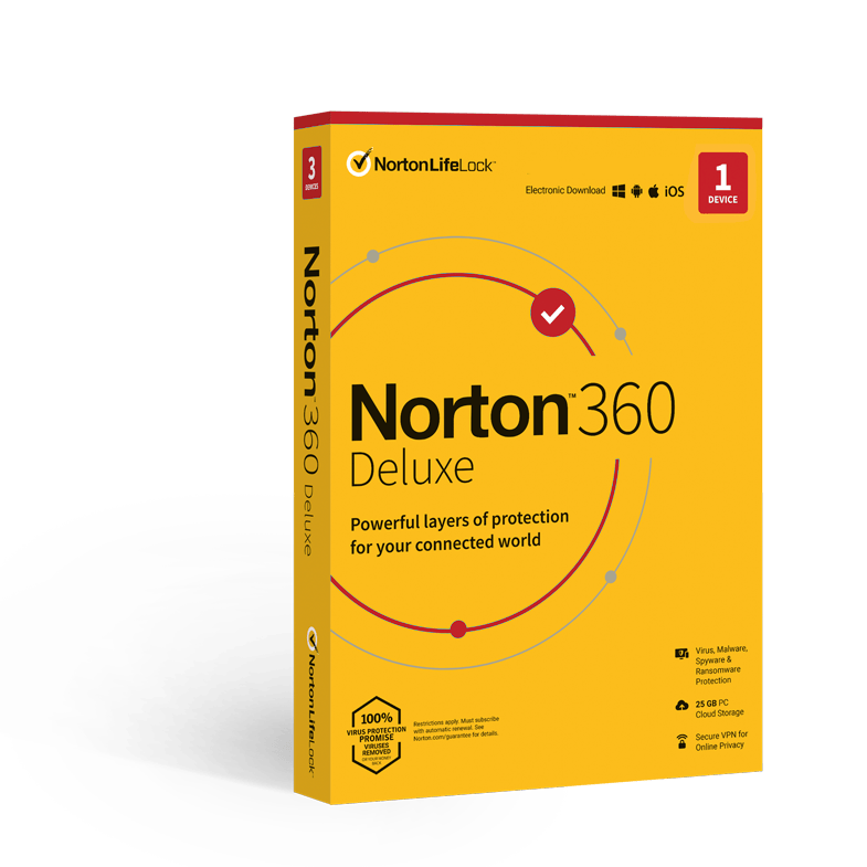 DigiProtect Home: Norton 360 Deluxe (1 Device)